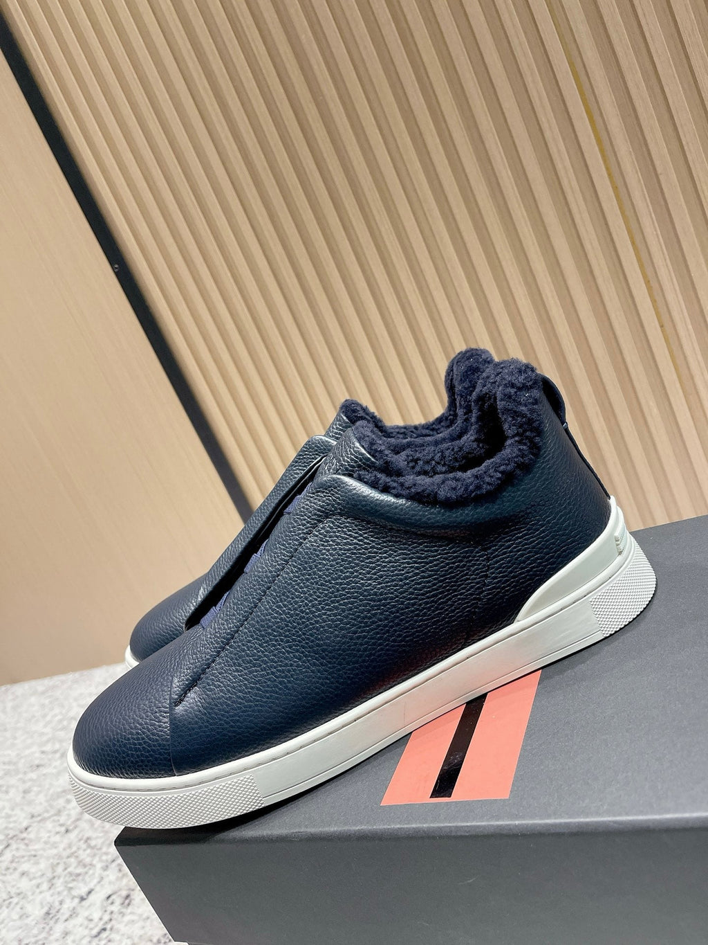Zegna Triple Stitch Low-Top Casual Shoes – 2025SS
