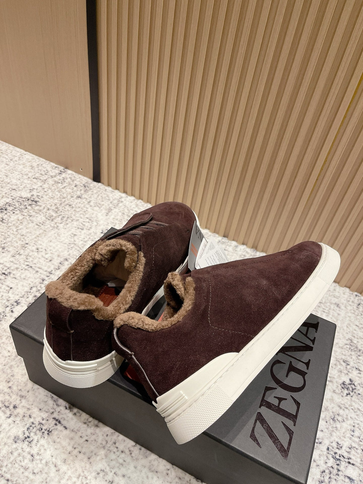 Zegna Triple Stitch Low-Top Casual Shoes – 2025SS