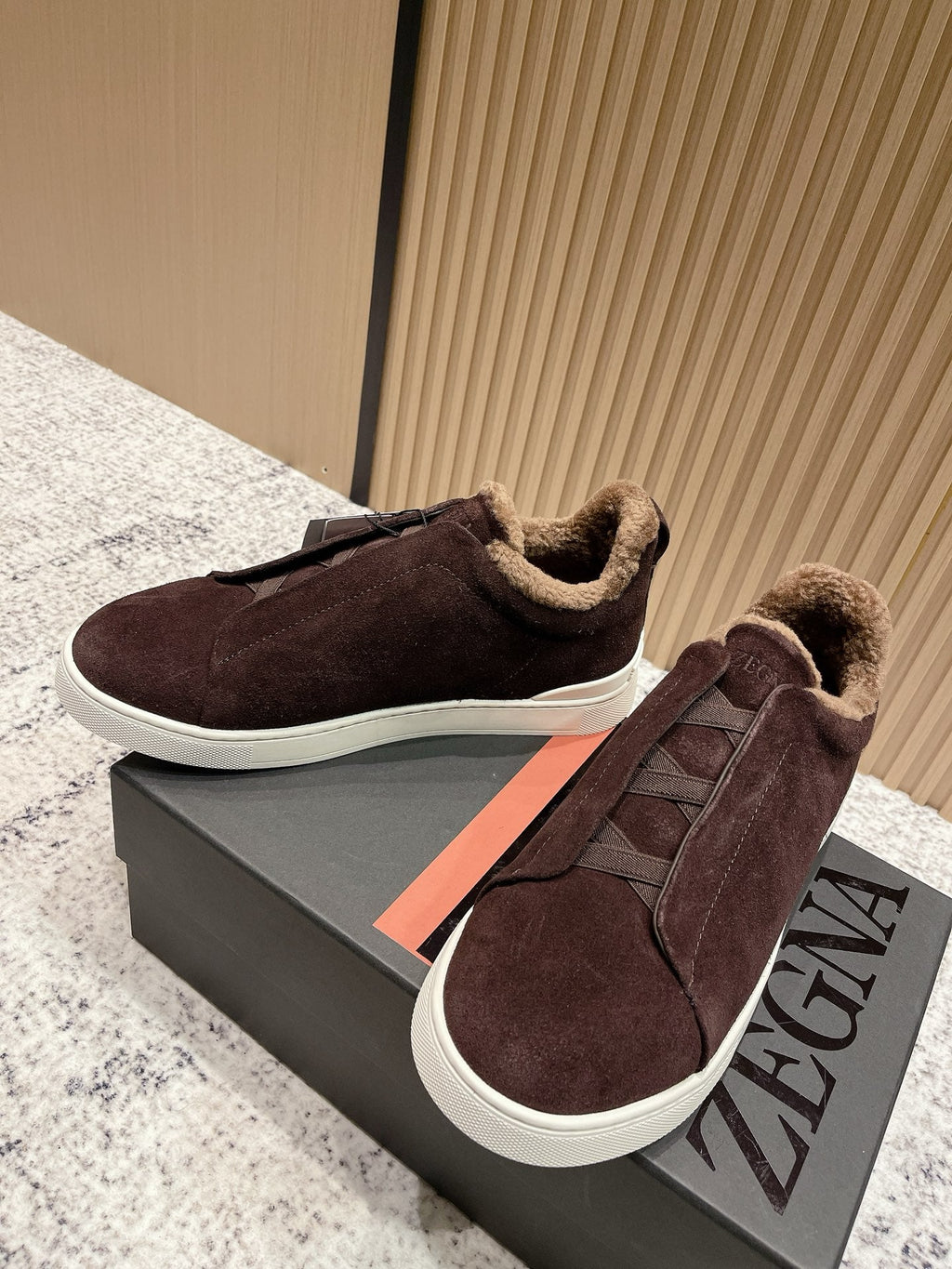 Zegna Triple Stitch Low-Top Casual Shoes – 2025SS