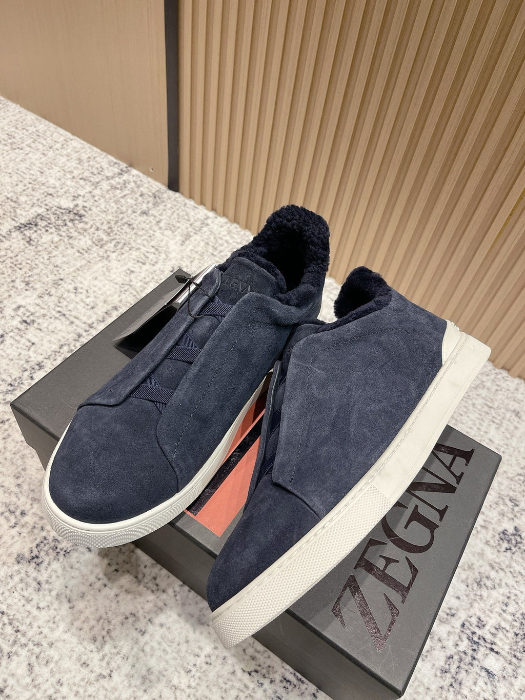 Zegna Triple Stitch Low-Top Casual Shoes – 2025SS