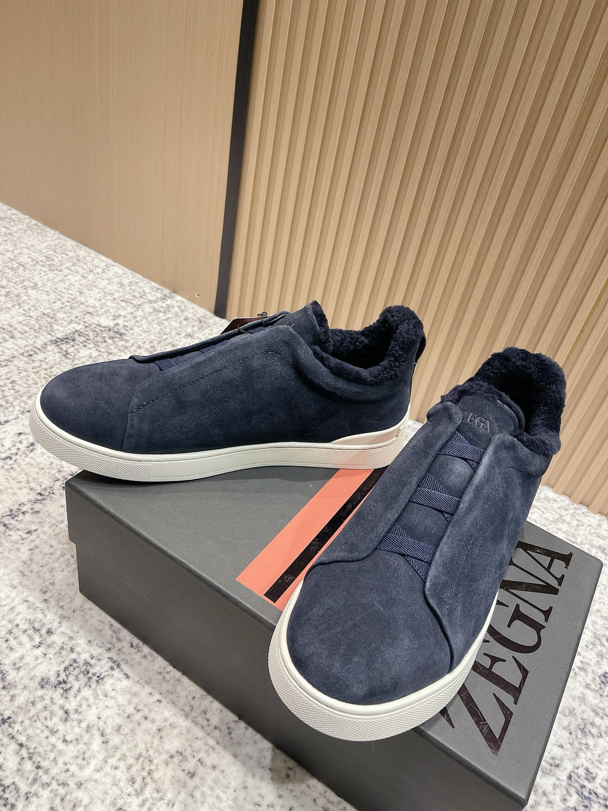 Zegna Triple Stitch Low-Top Casual Shoes – 2025SS