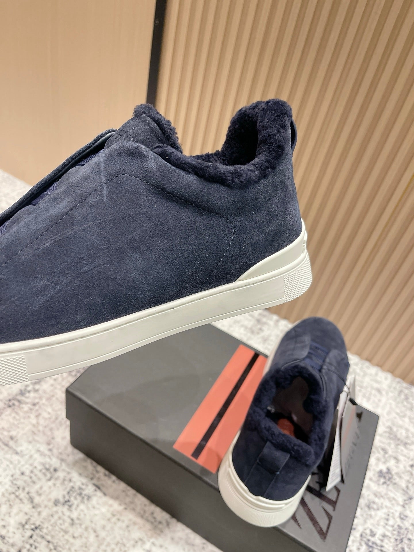 Zegna Triple Stitch Low-Top Casual Shoes – 2025SS