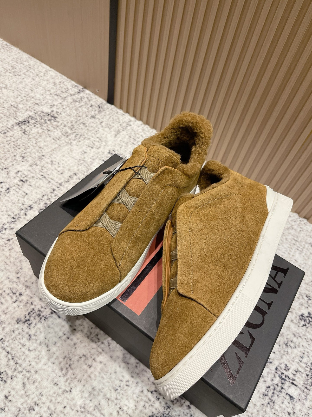 Zegna Triple Stitch Low-Top Casual Shoes – 2025SS