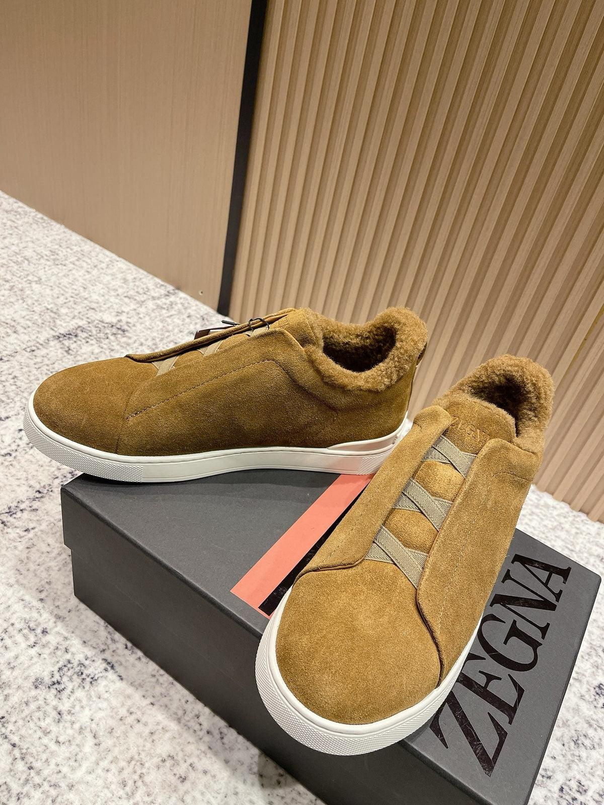 Zegna Triple Stitch Low-Top Casual Shoes – 2025SS