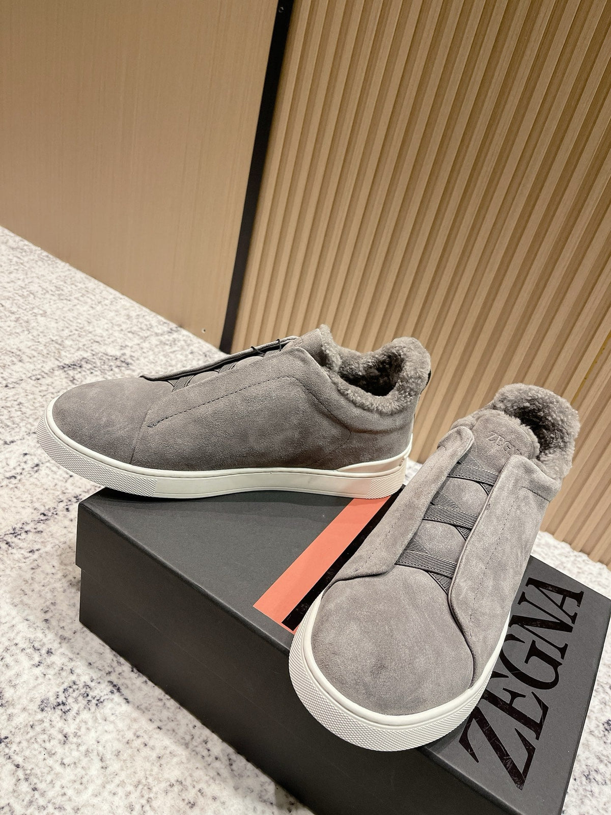 Zegna Triple Stitch Low-Top Casual Shoes – 2025SS