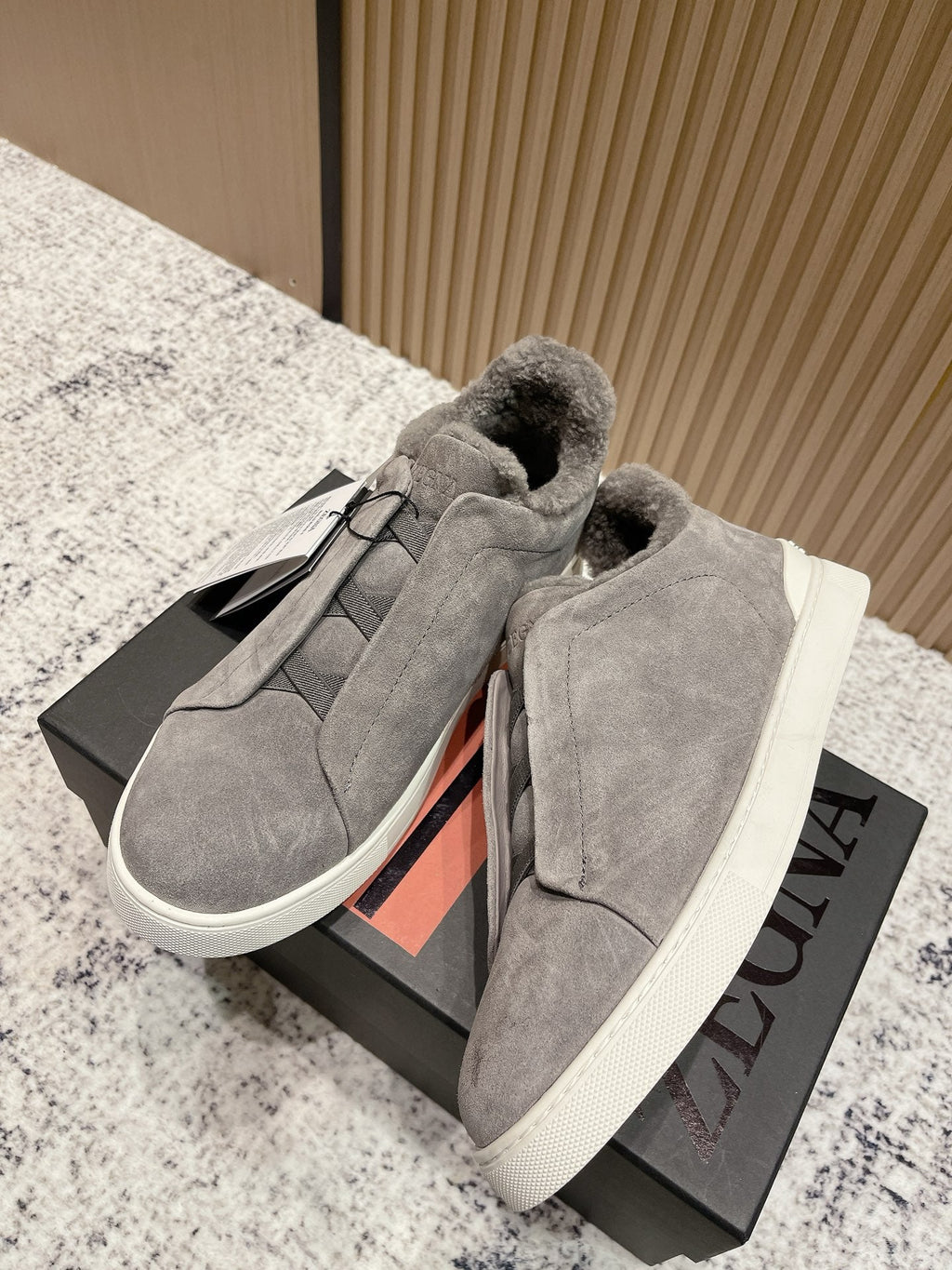 Zegna Triple Stitch Low-Top Casual Shoes – 2025SS