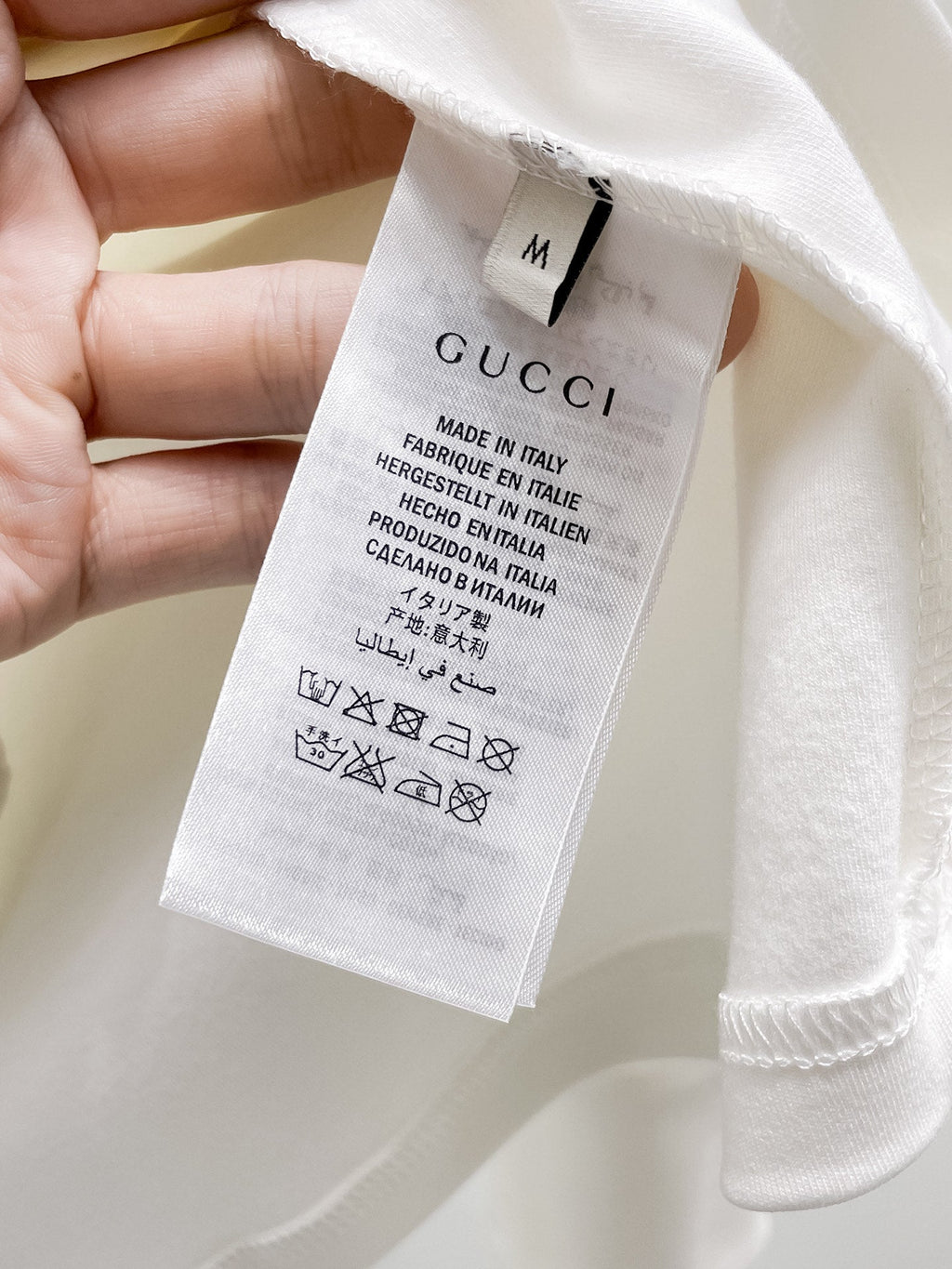 Gucci Men's Long Sleeve T-Shirt – 2025FW