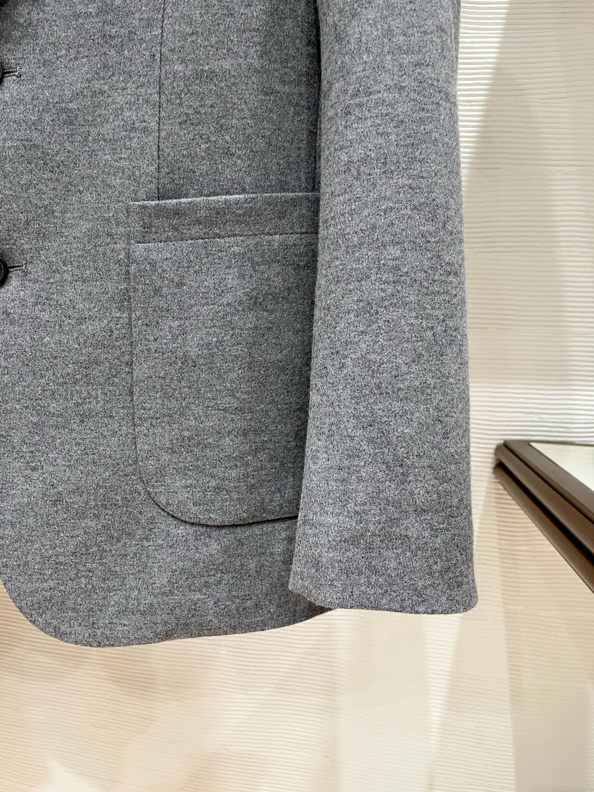 Brunello Cucinelli Men's Slim Fit Mixed Fabric Blazer – 2025FW