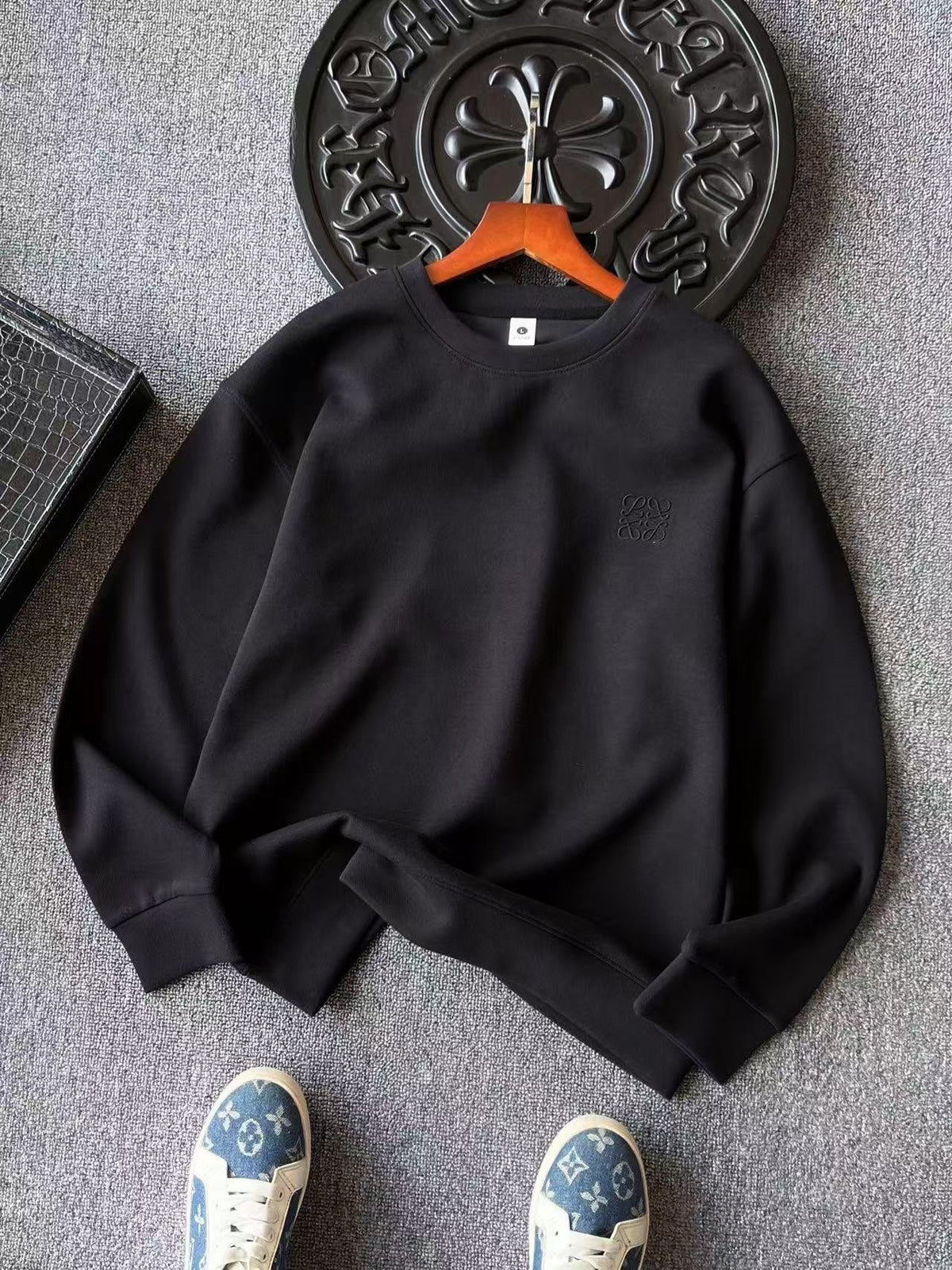 Loewe Air Cotton Round Neck Sweatshirt