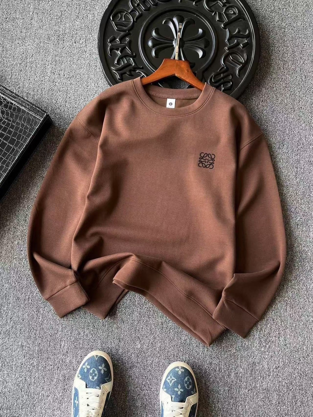 Loewe Air Cotton Round Neck Sweatshirt