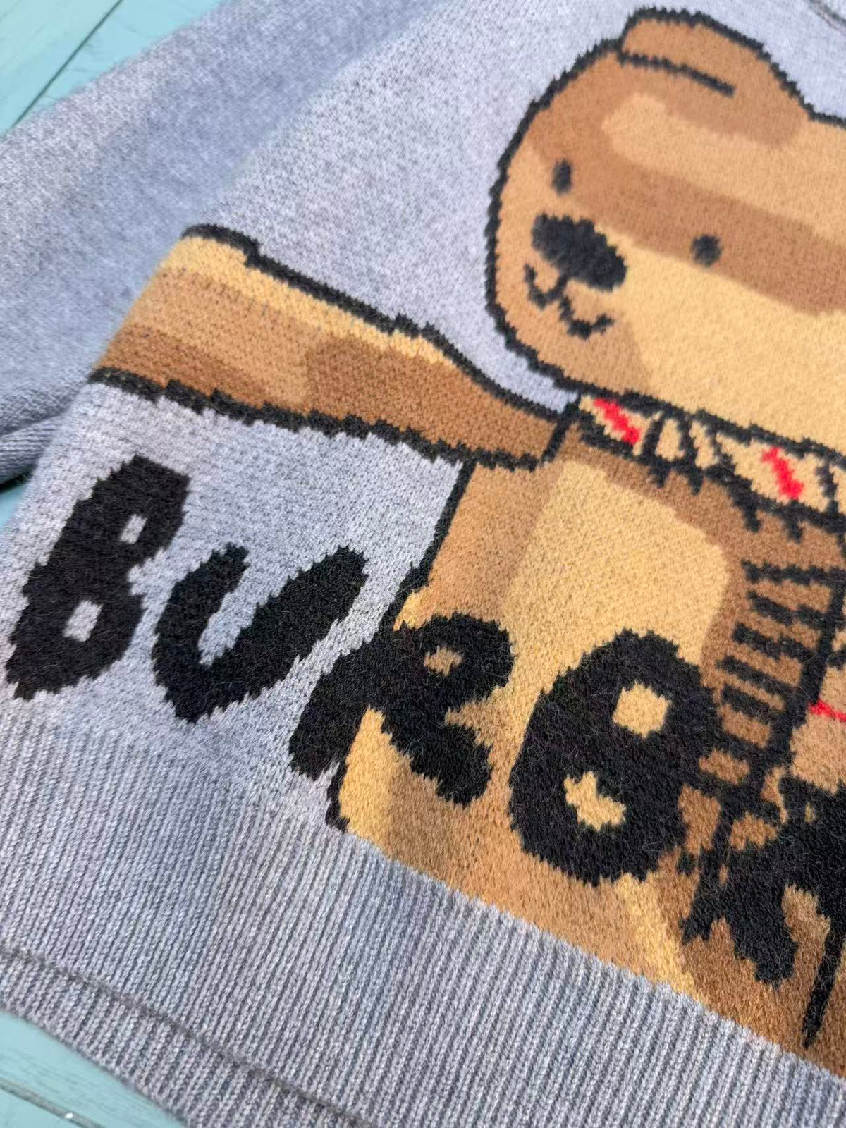 Burberry Classic Logo Knit Sweater – Kids Collection – 2025SS