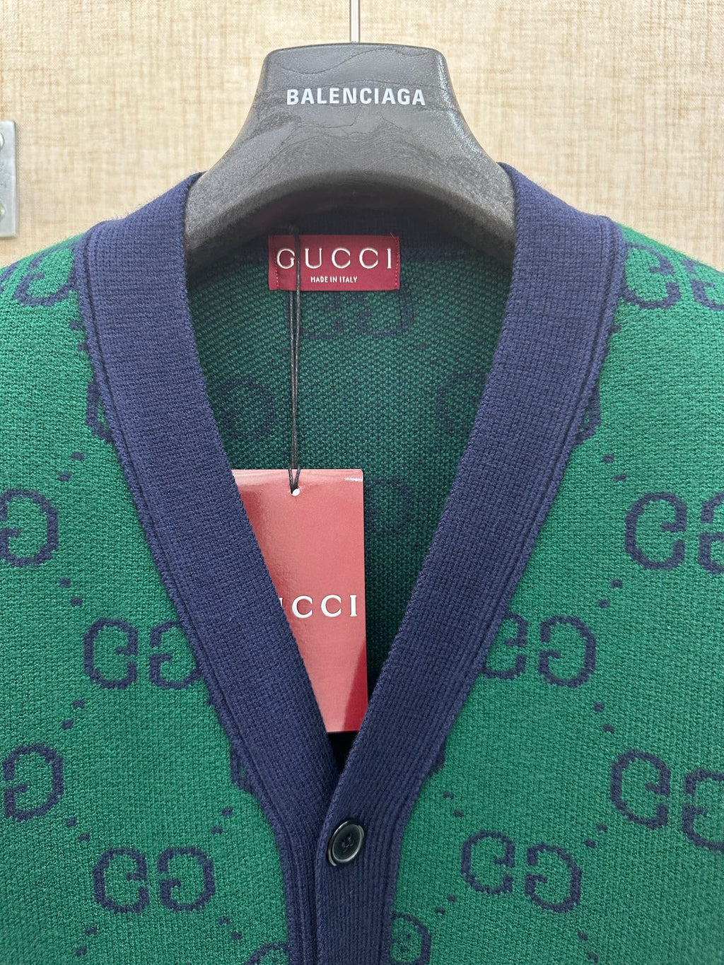 Gucci Gradient Double G Knit Cardigan