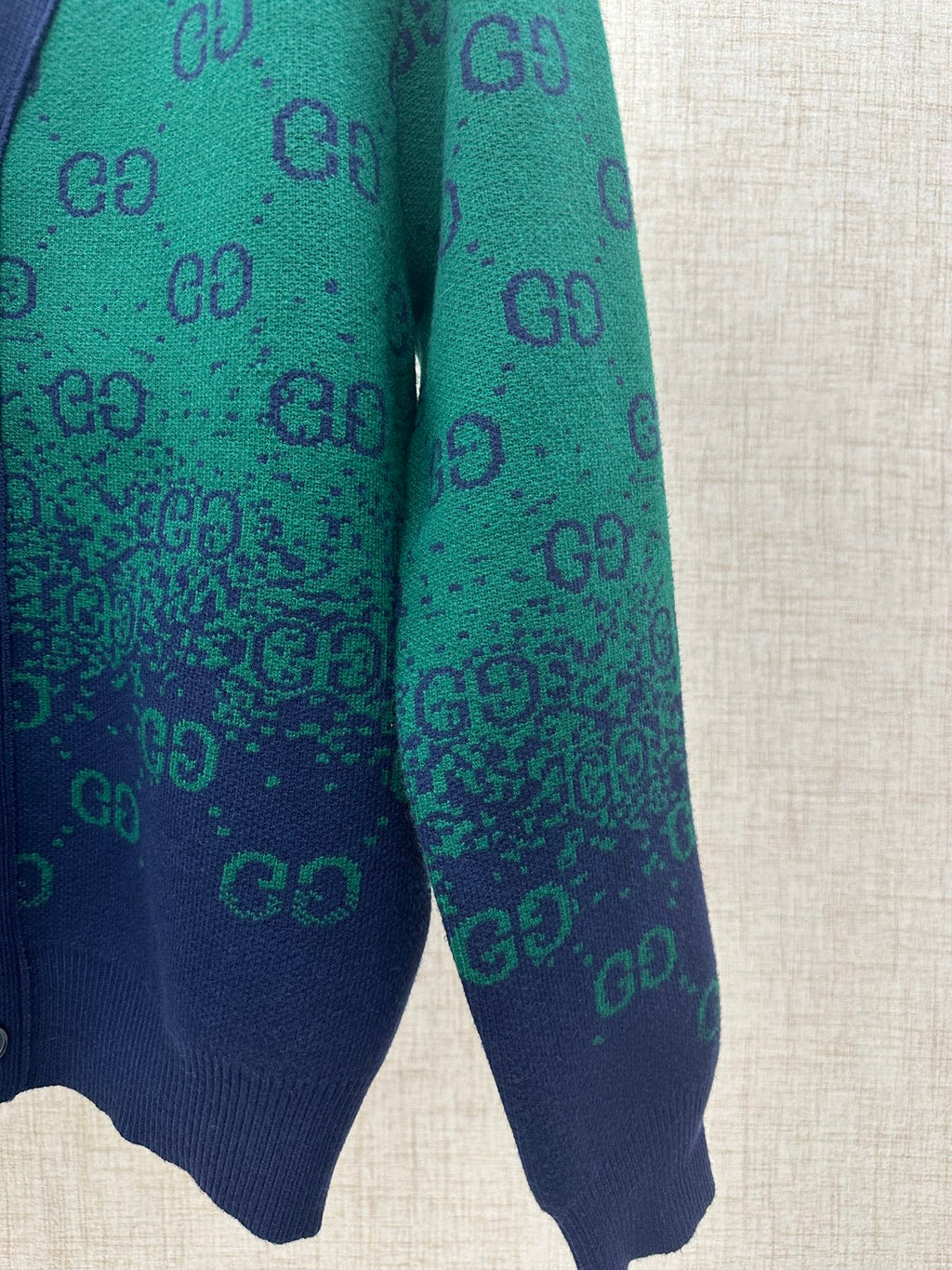 Gucci Gradient Double G Knit Cardigan