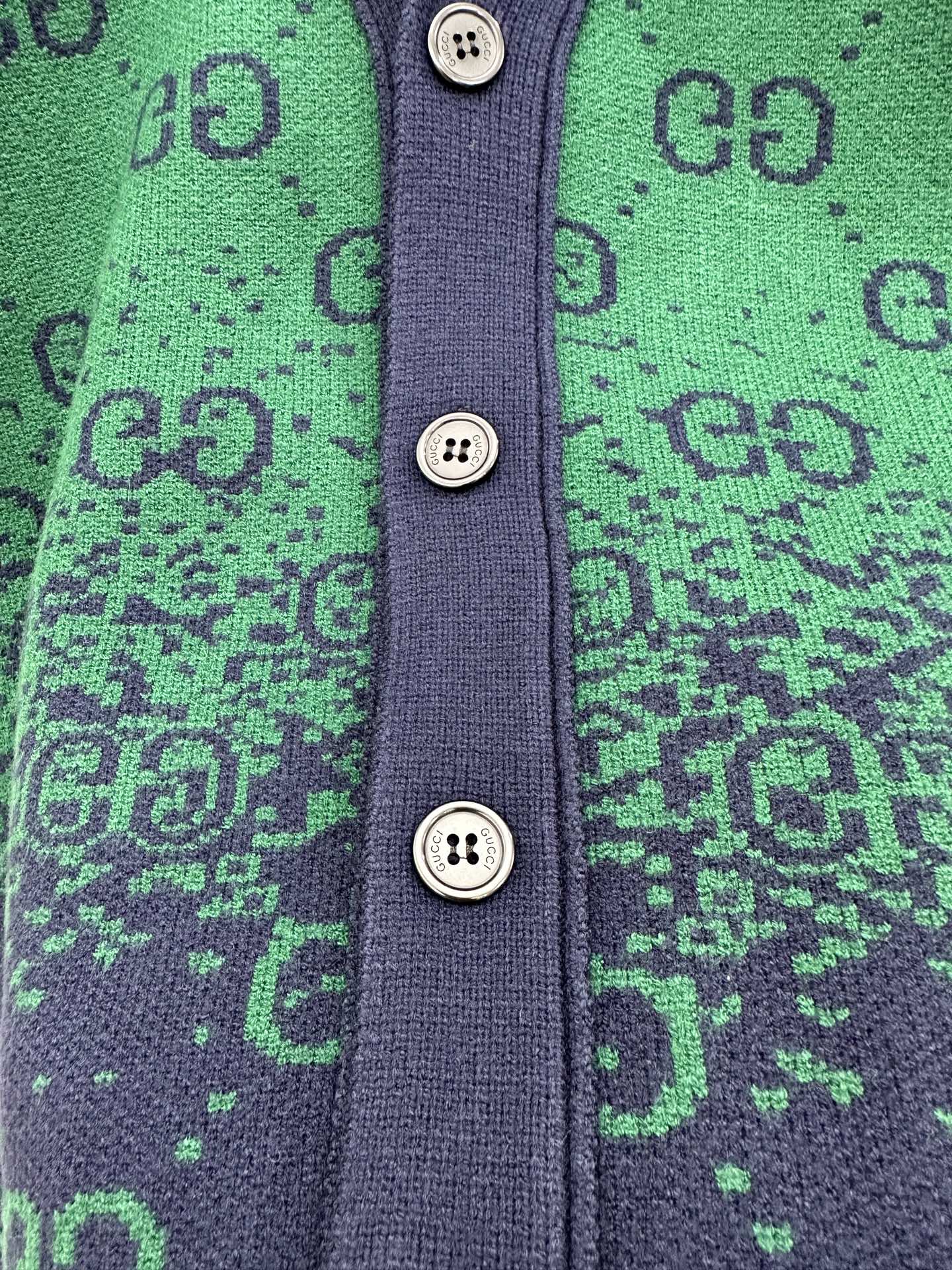 Gucci Gradient Double G Knit Cardigan