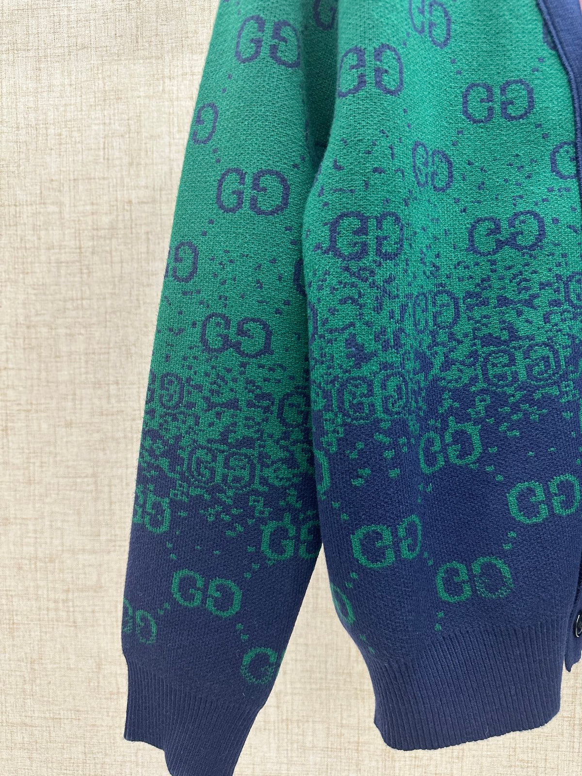 Gucci Gradient Double G Knit Cardigan