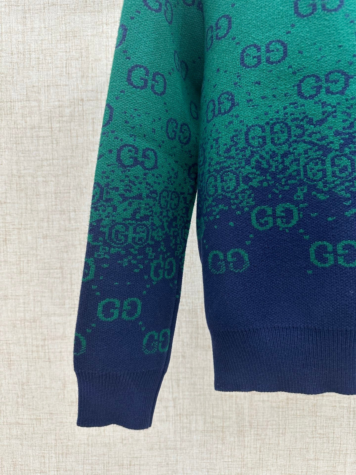 Gucci Gradient Double G Knit Cardigan