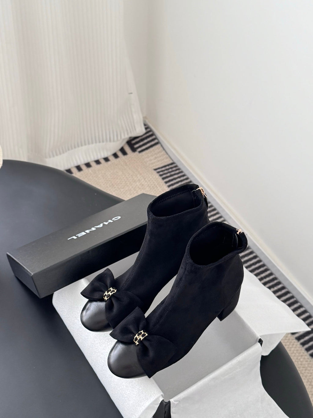 Chanel Bow Ankle Boots – 25K Collection