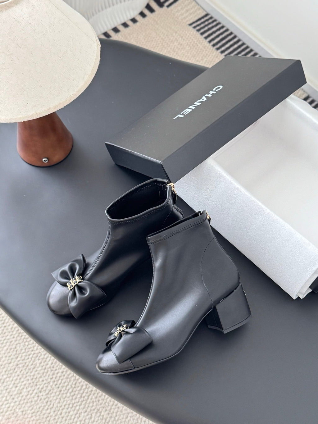 Chanel Bow Ankle Boots – 25K Collection