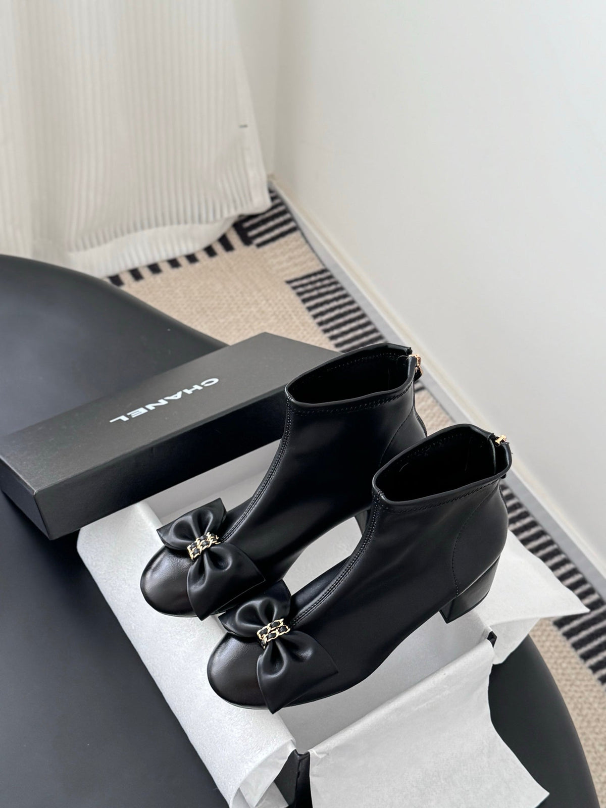 Chanel Bow Ankle Boots – 25K Collection