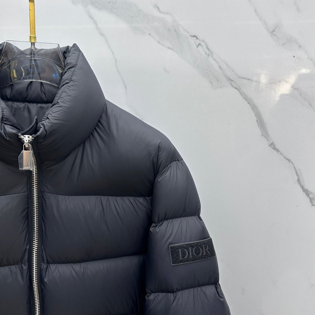 Dior Stand Collar Goose Down Puffer Jacket – 25FW