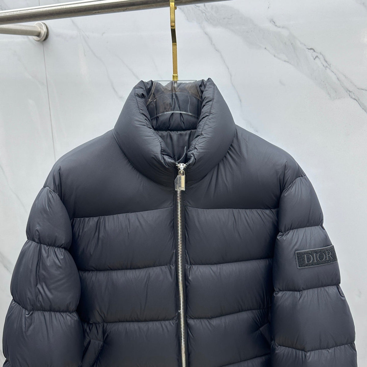 Dior Stand Collar Goose Down Puffer Jacket – 25FW
