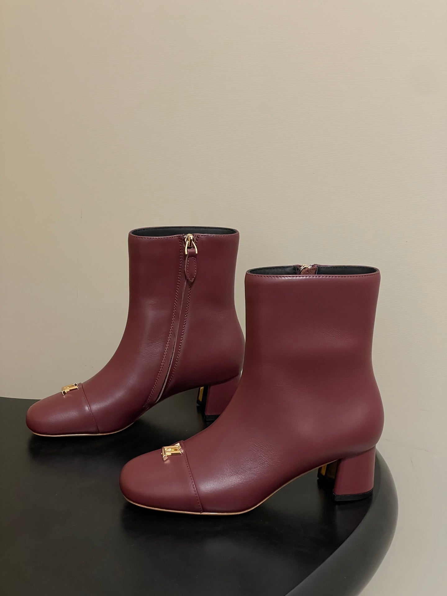 Louis Vuitton LV Swing Metal Heel Ankle Boots – 25SS Autumn/Winter Collection