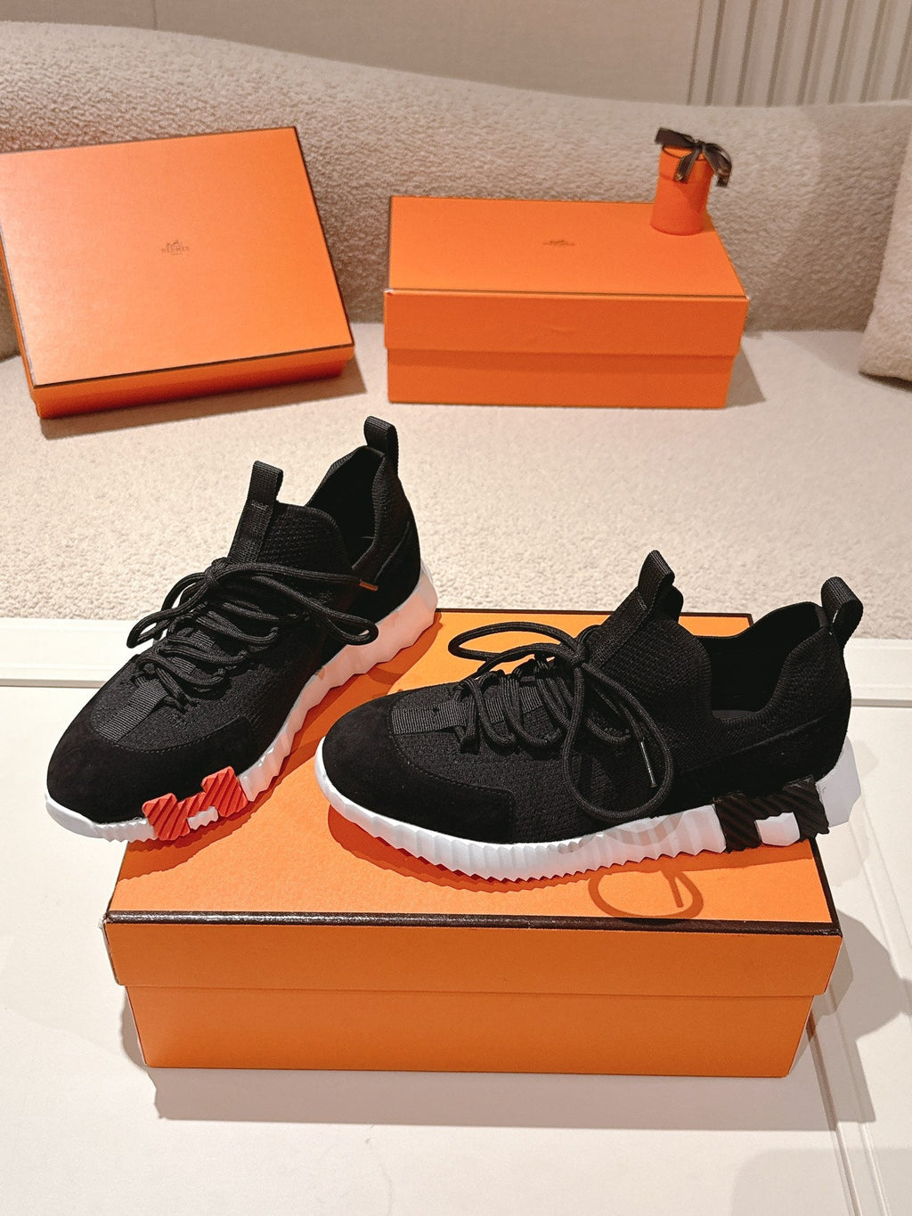 Hermès Classic Couple's Casual Sneakers