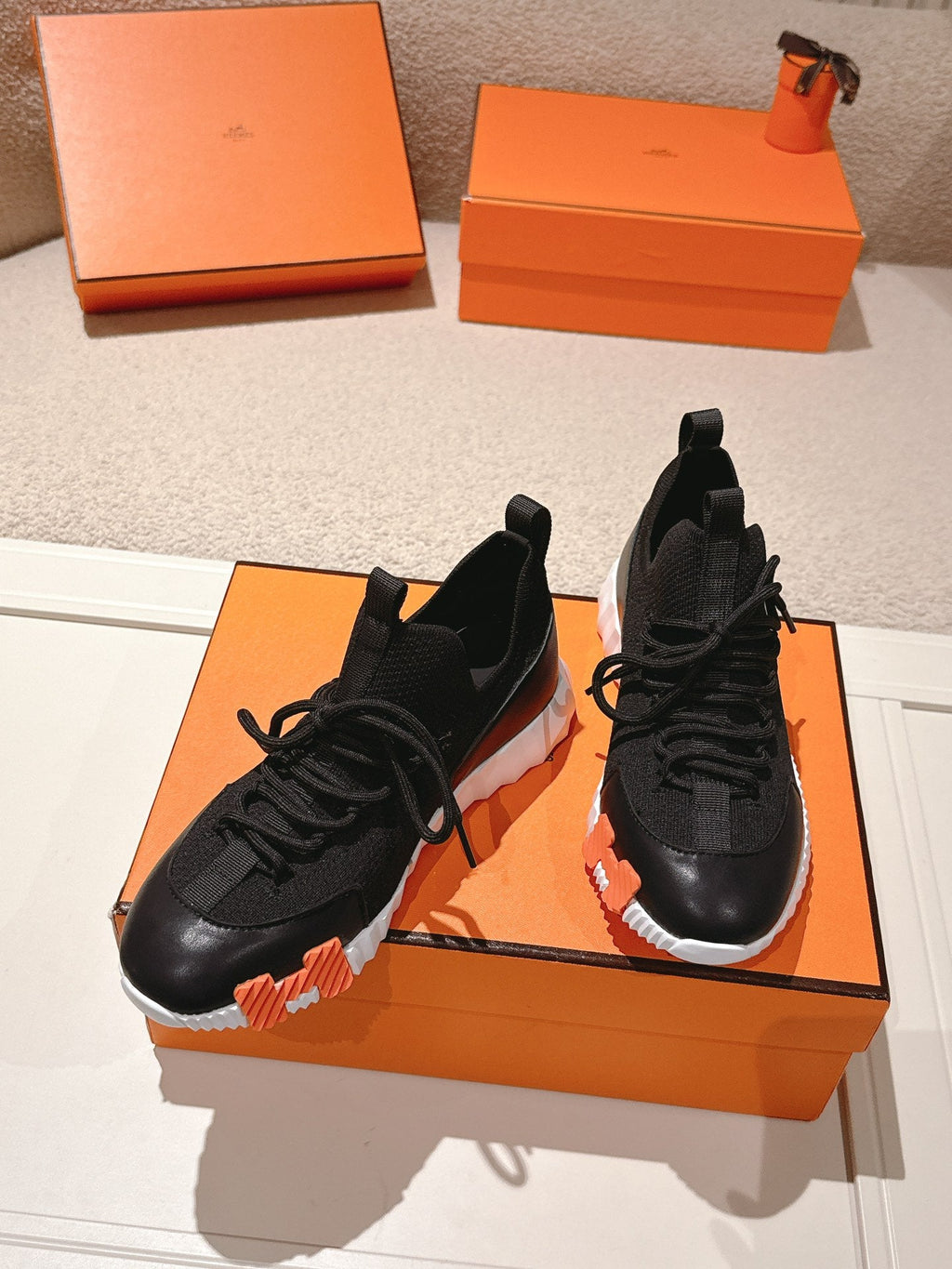 Hermès Classic Couple's Casual Sneakers