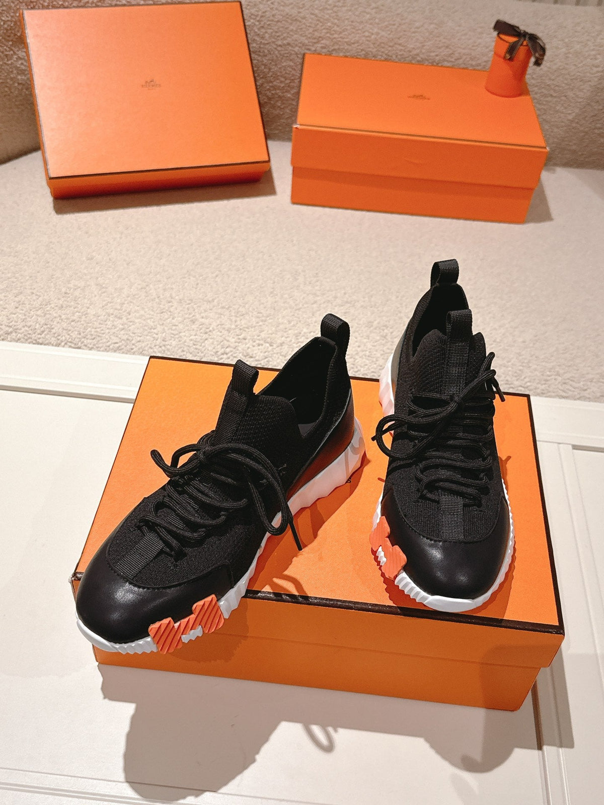 Hermès Classic Couple's Casual Sneakers