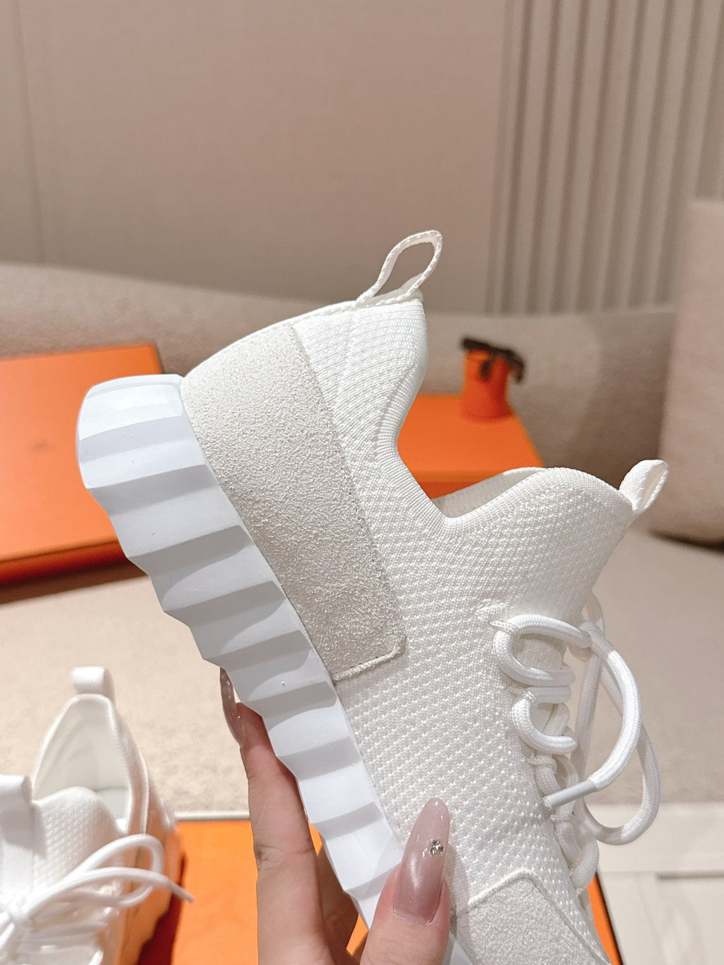 Hermès Classic Couple's Casual Sneakers