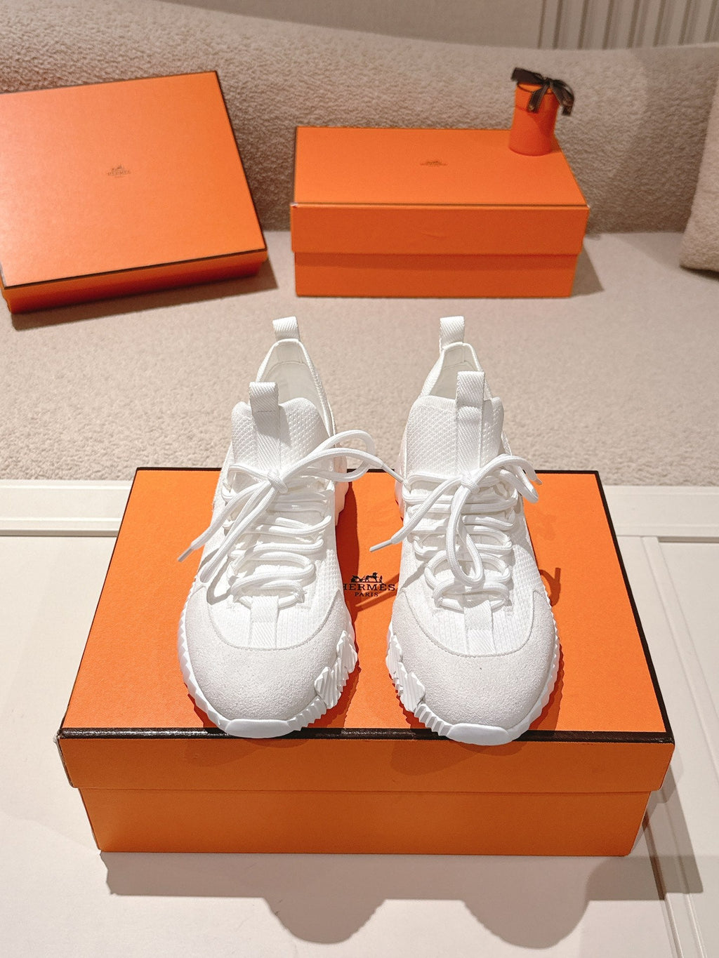 Hermès Classic Couple's Casual Sneakers