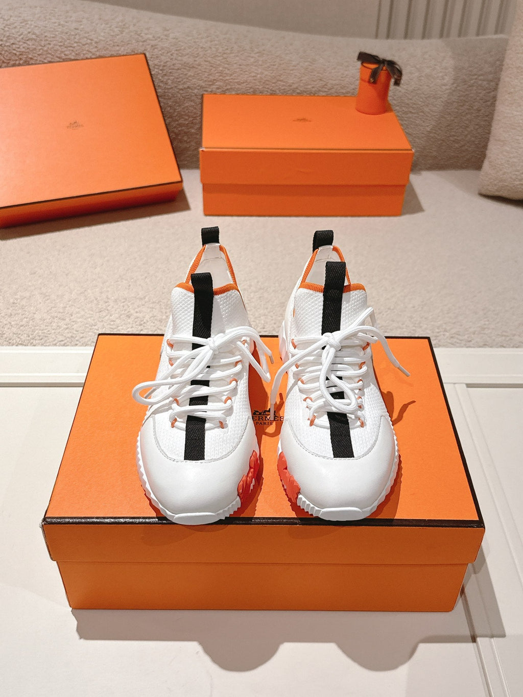 Hermès Classic Couple's Casual Sneakers