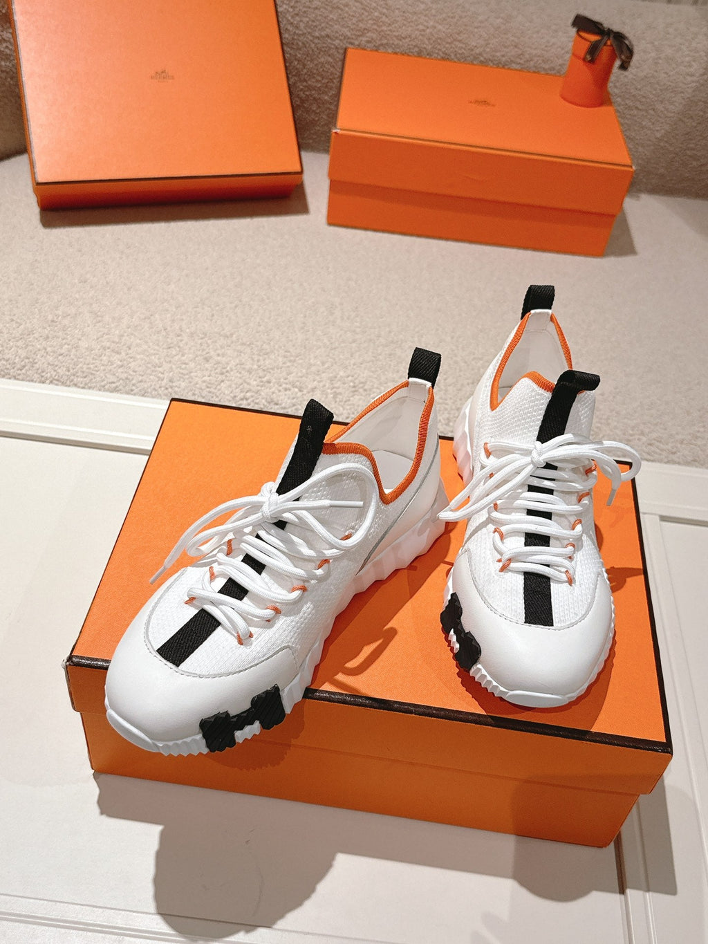 Hermès Classic Couple's Casual Sneakers