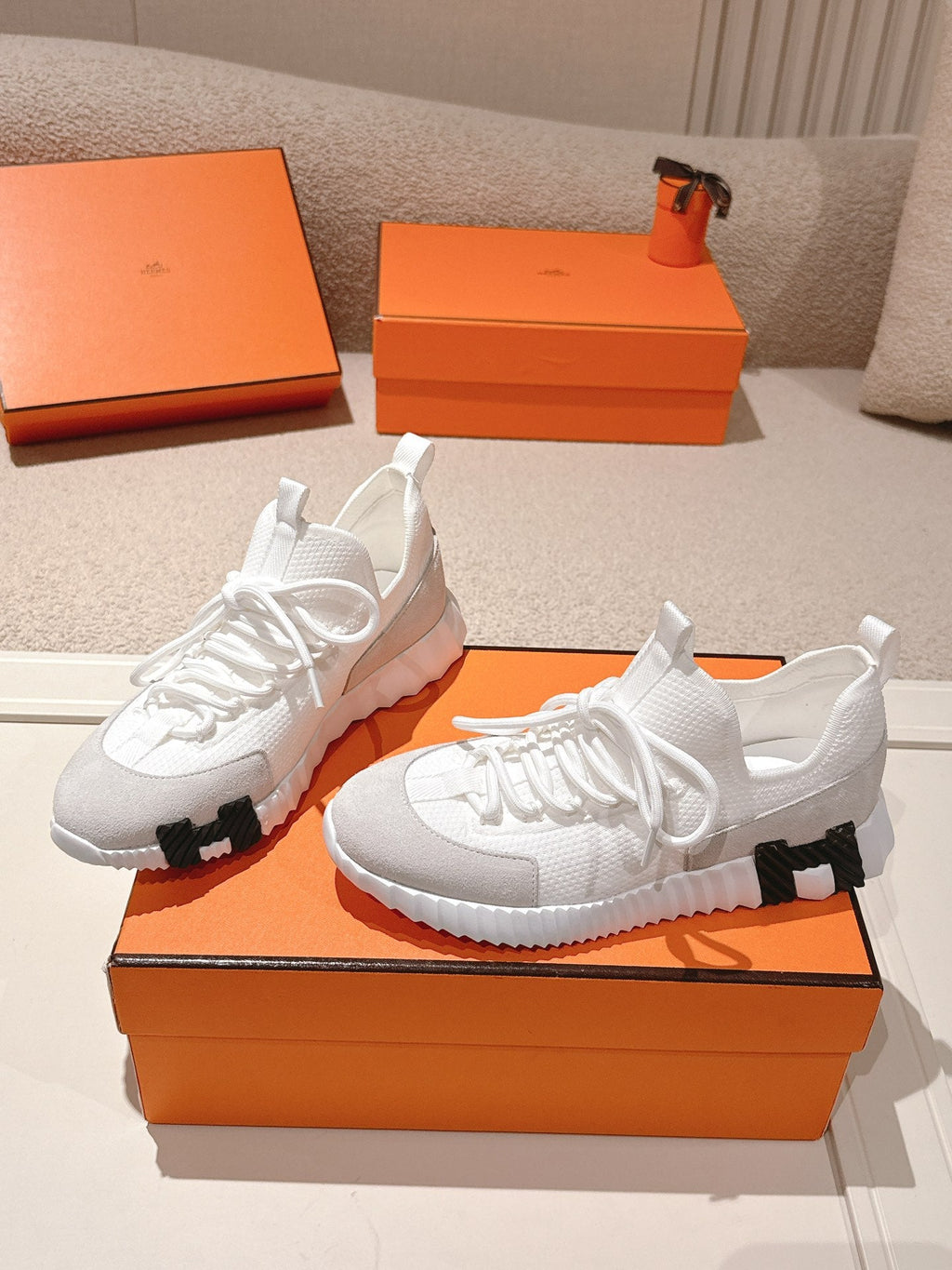 Hermès Classic Couple's Casual Sneakers