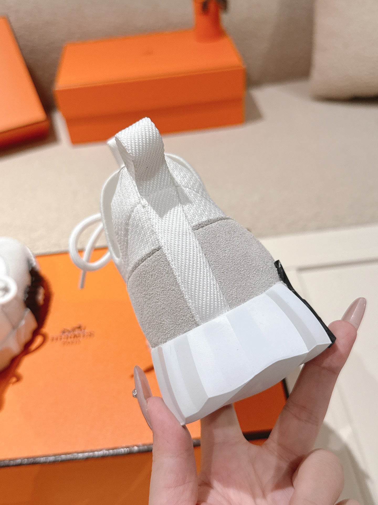 Hermès Classic Couple's Casual Sneakers