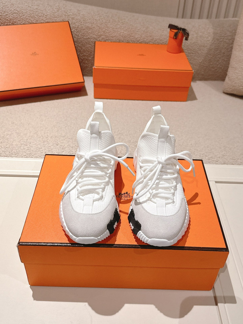 Hermès Classic Couple's Casual Sneakers