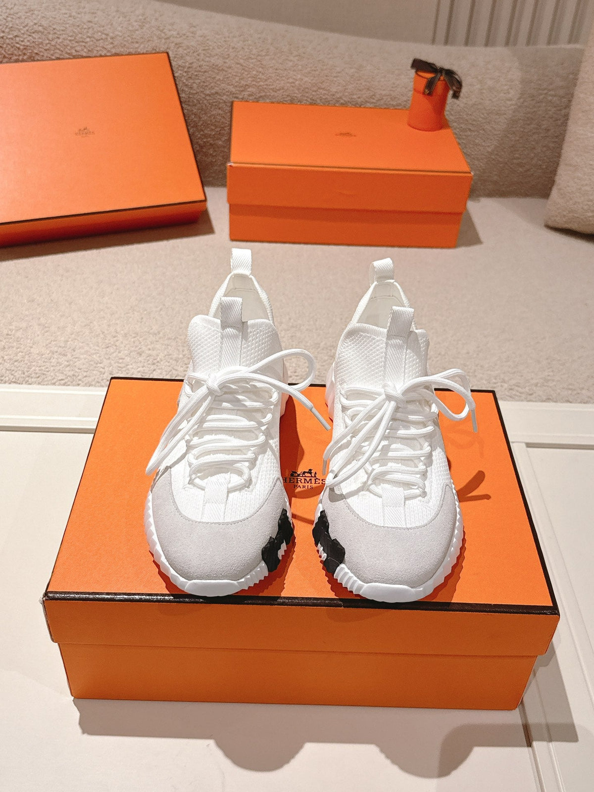 Hermès Classic Couple's Casual Sneakers