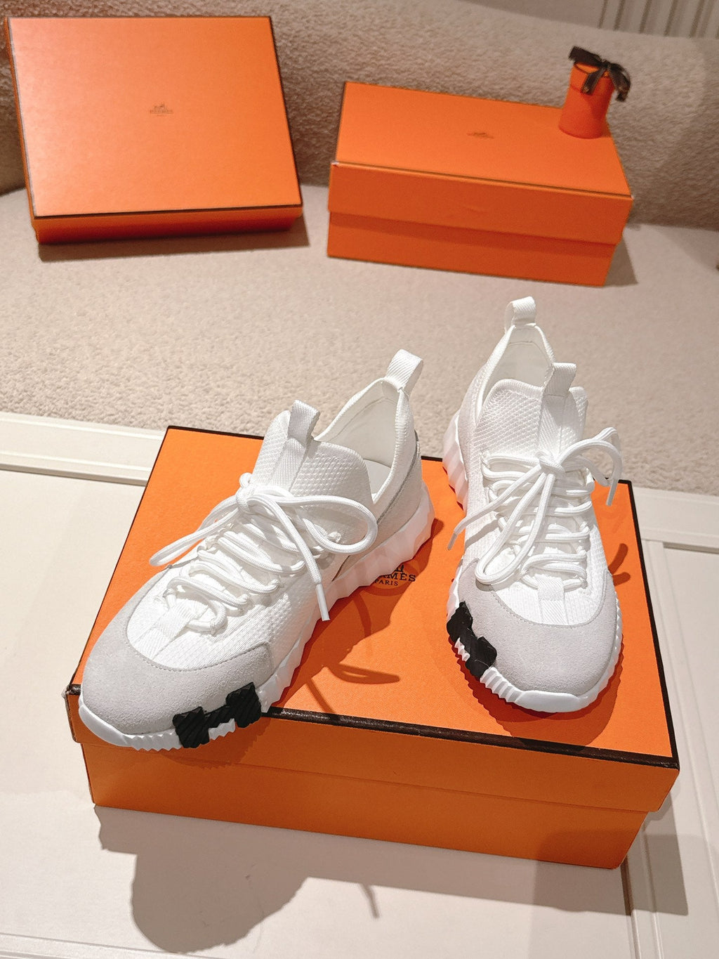 Hermès Classic Couple's Casual Sneakers