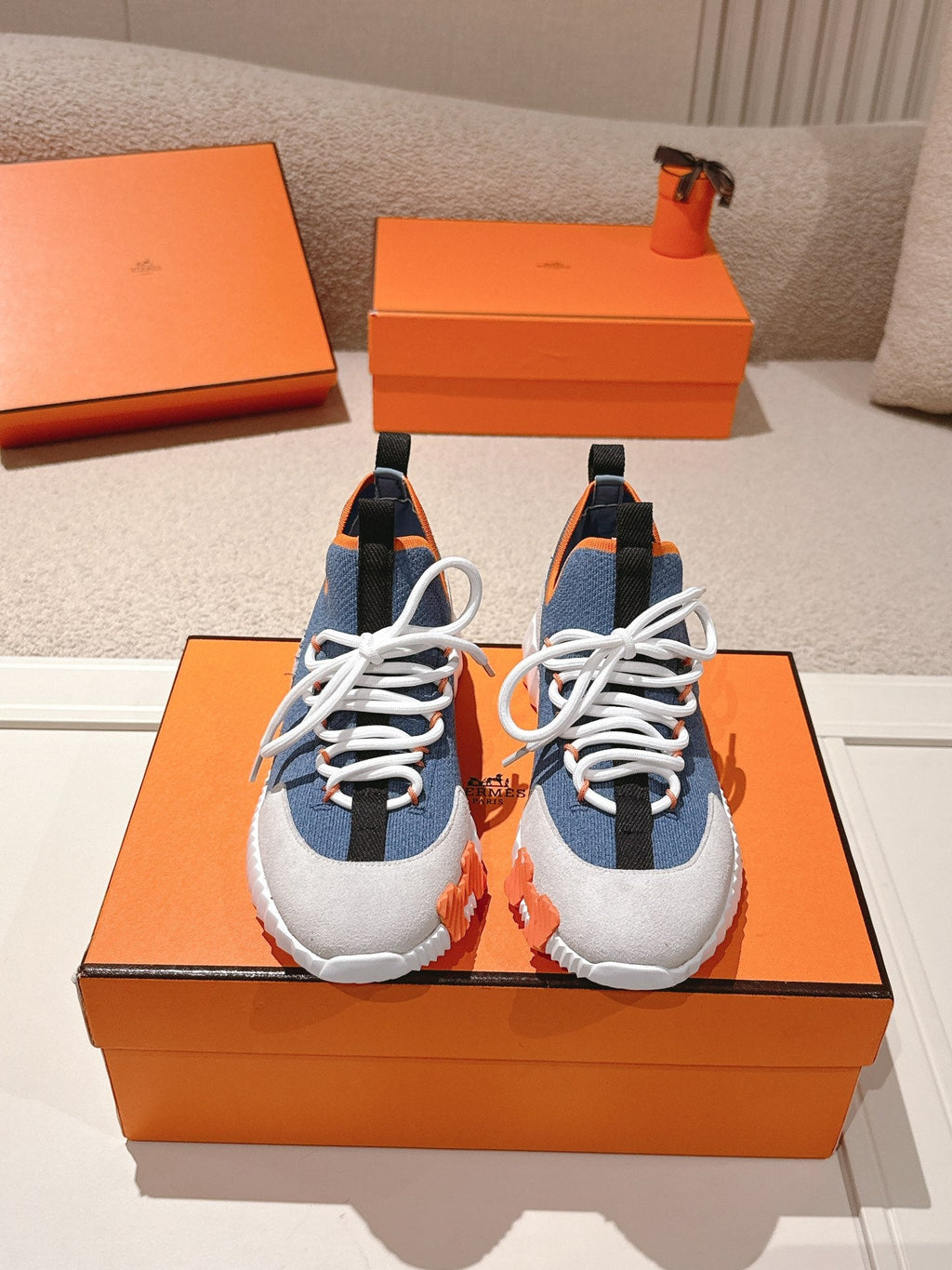 Hermès Classic Couple's Casual Sneakers