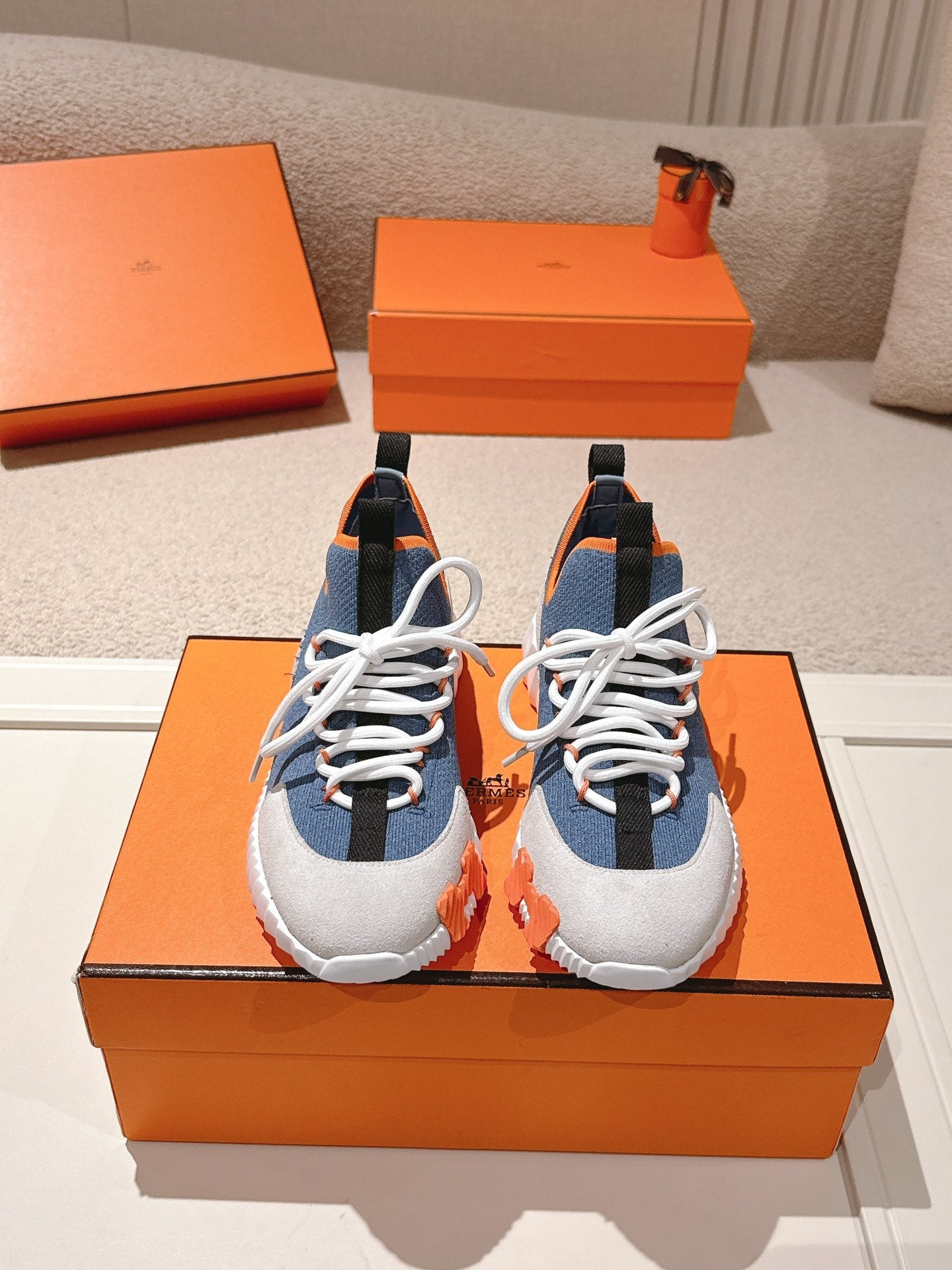Hermès Classic Couple's Casual Sneakers