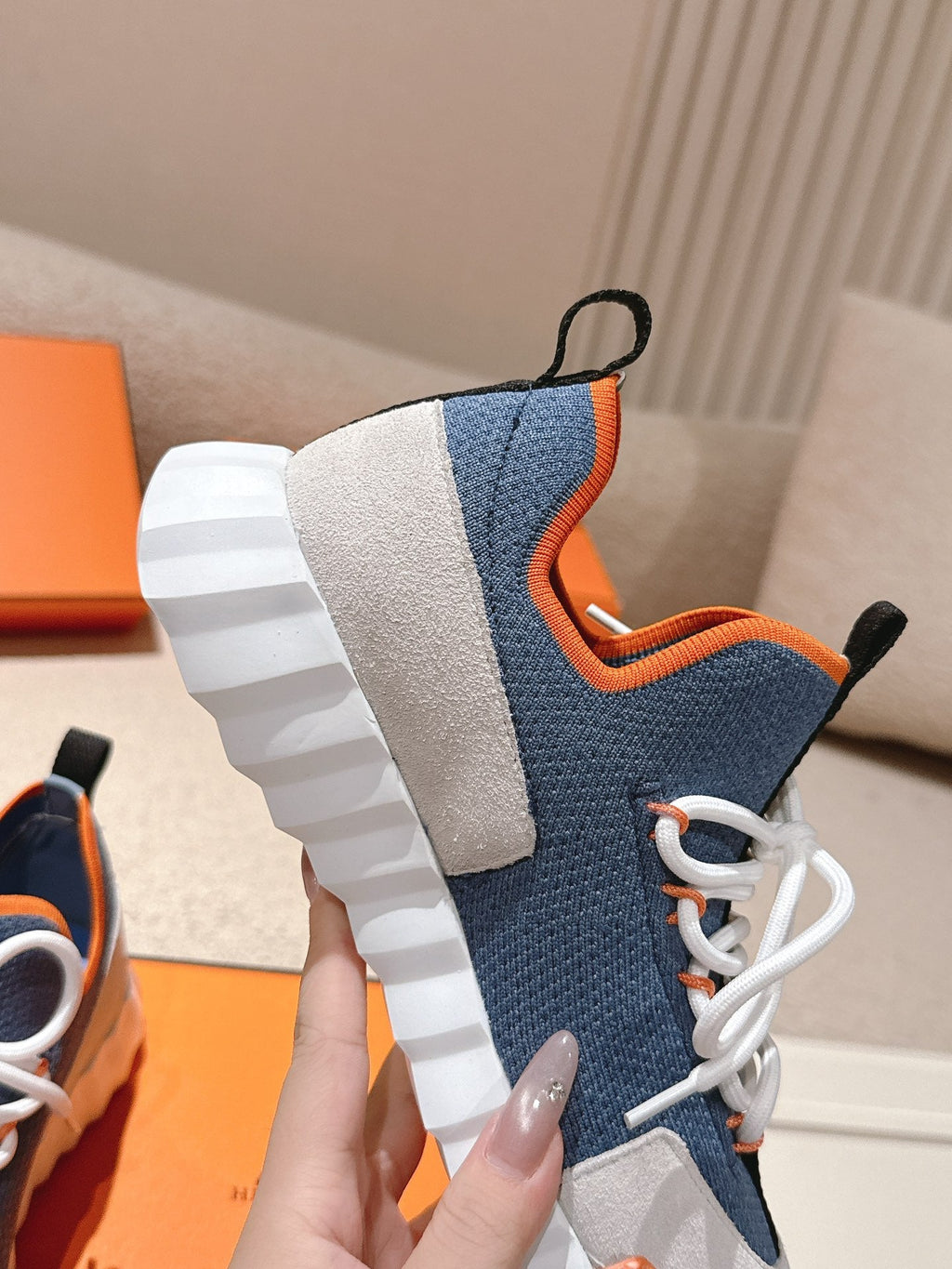 Hermès Classic Couple's Casual Sneakers