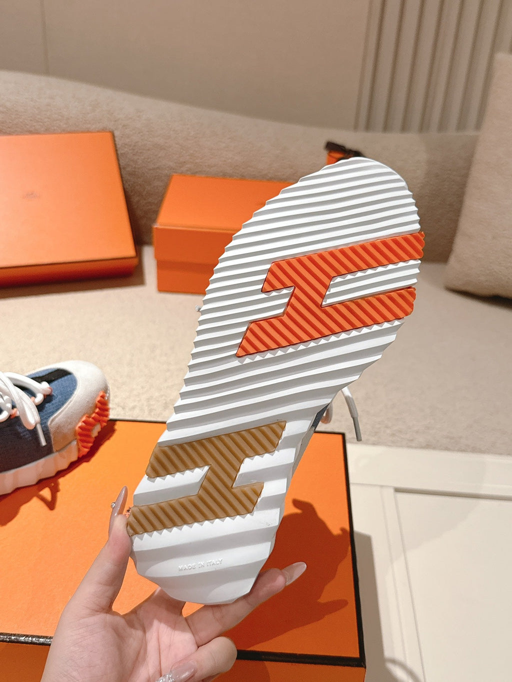 Hermès Classic Couple's Casual Sneakers