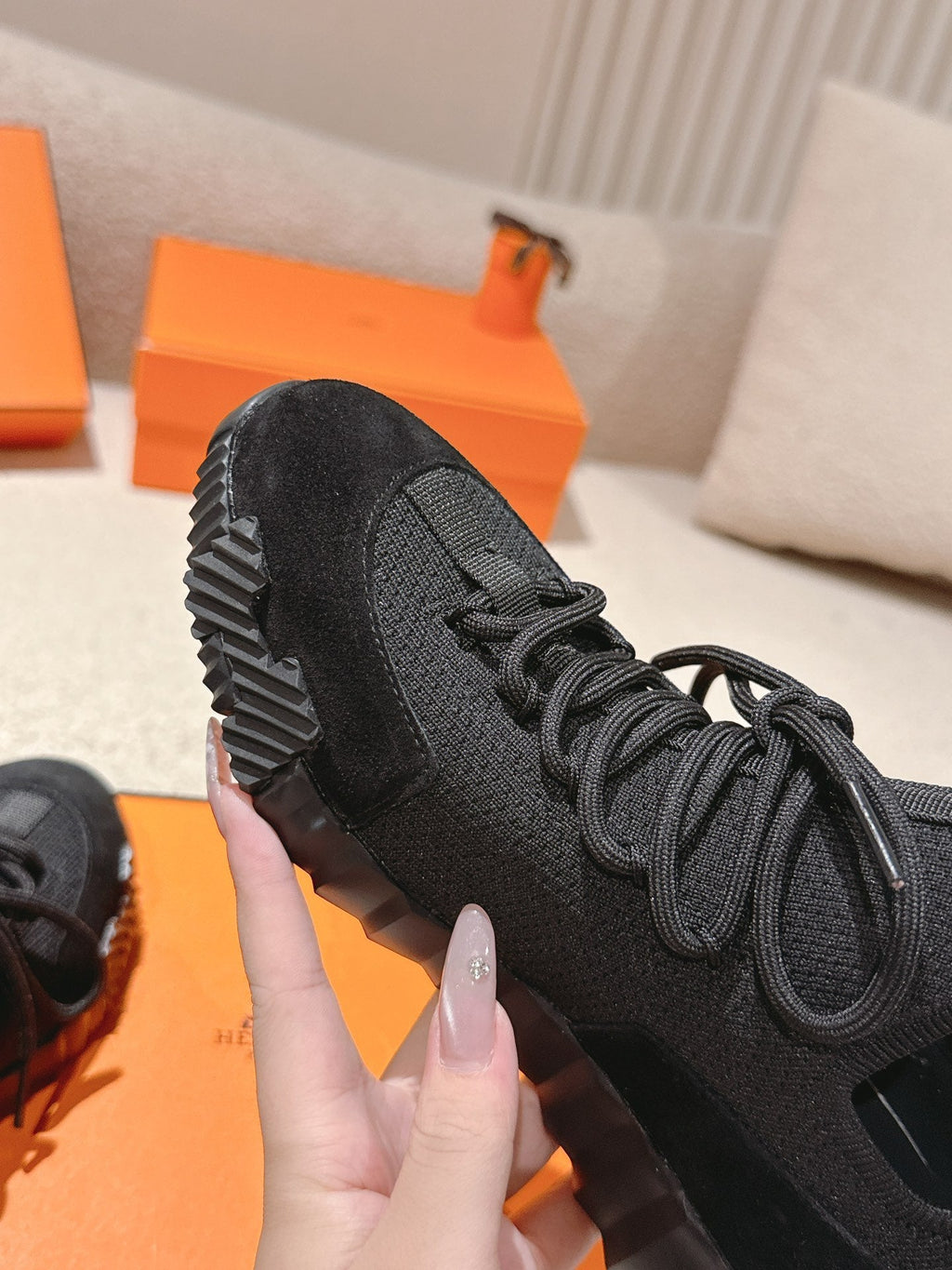 Hermès Classic Couple's Casual Sneakers