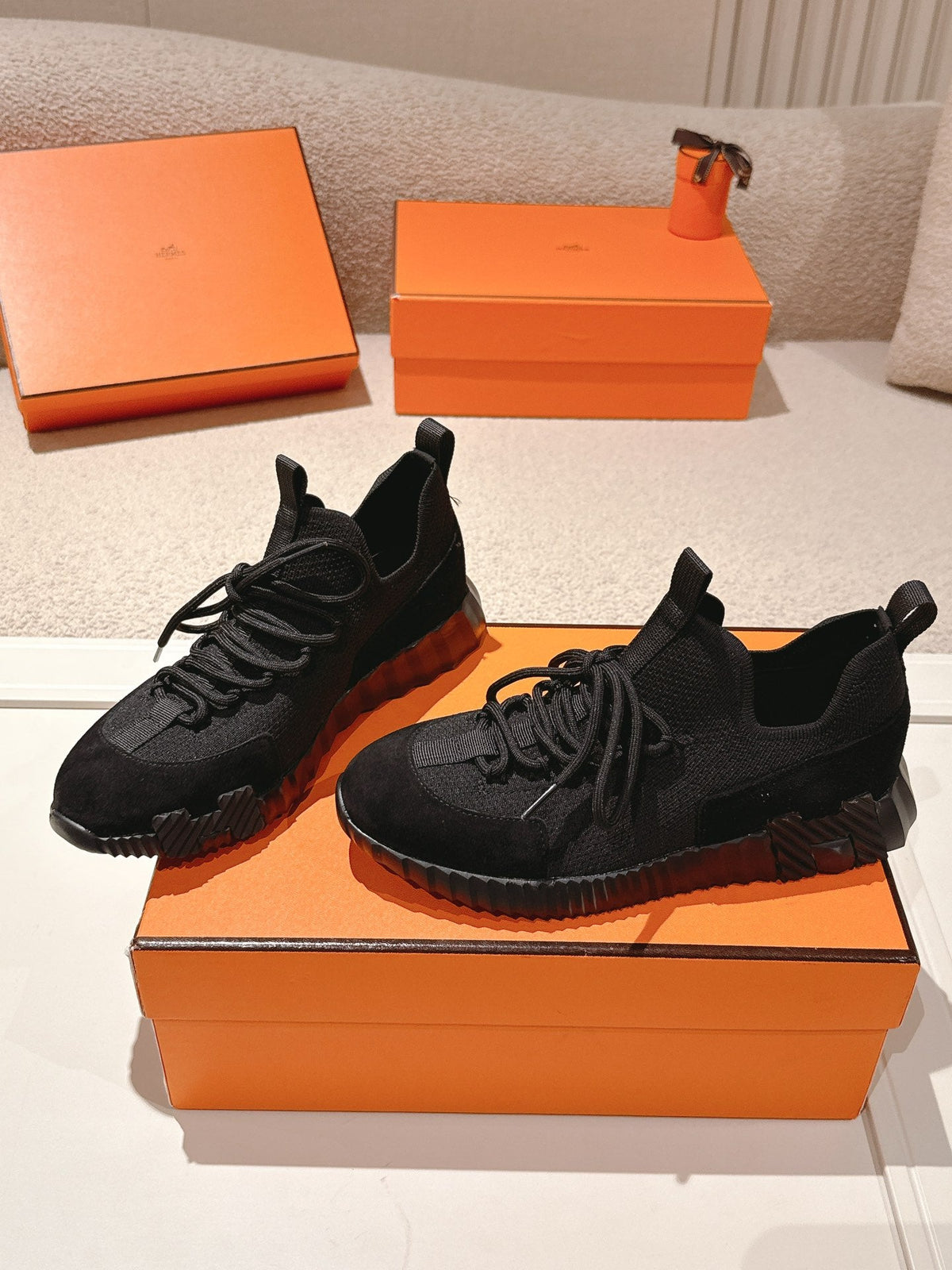 Hermès Classic Couple's Casual Sneakers
