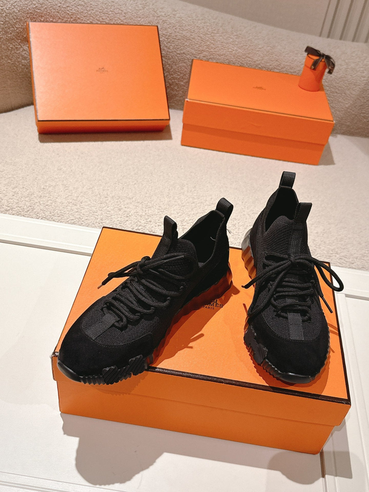 Hermès Classic Couple's Casual Sneakers