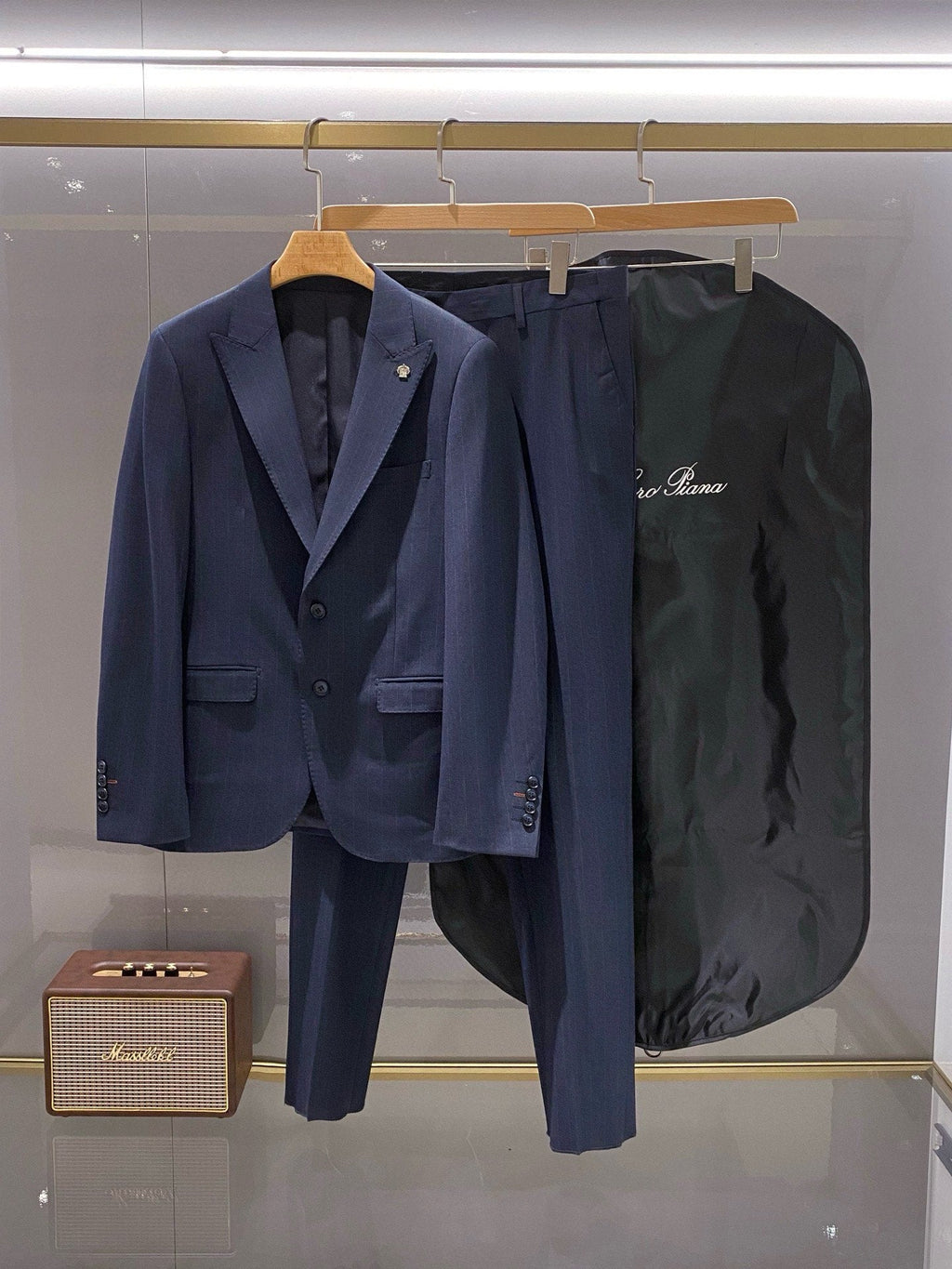 Loro Piana Men's Blue Striped Suit Set – 25FW
