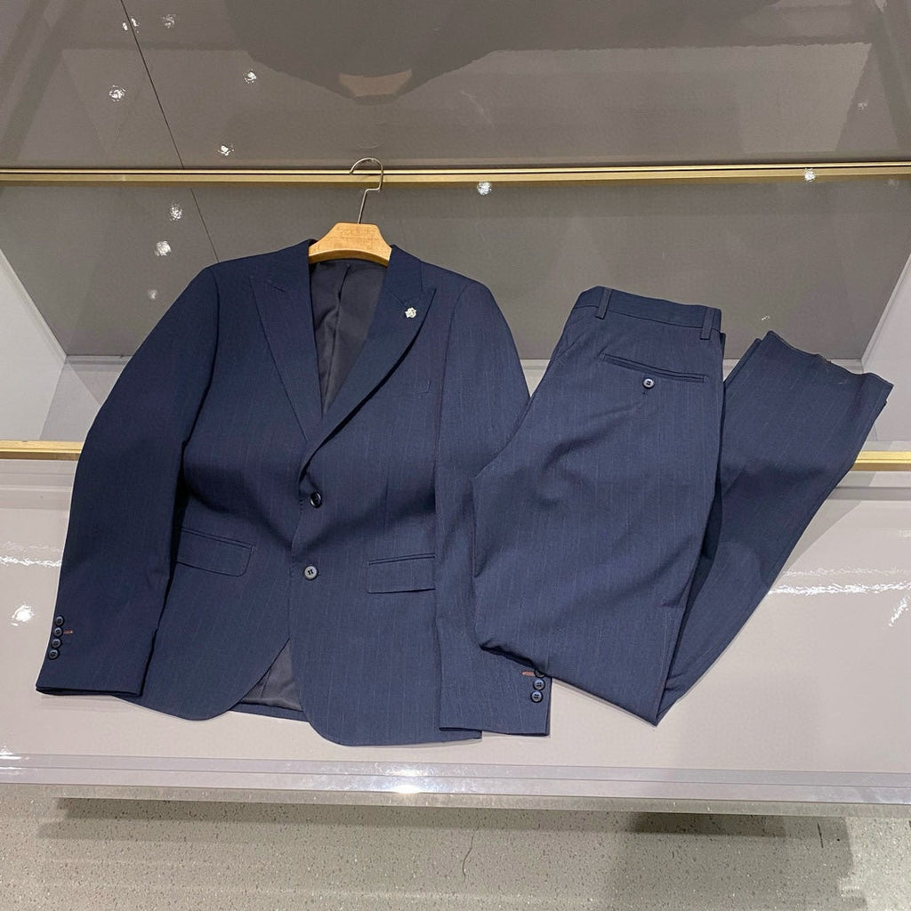 Loro Piana Men's Blue Striped Suit Set – 25FW
