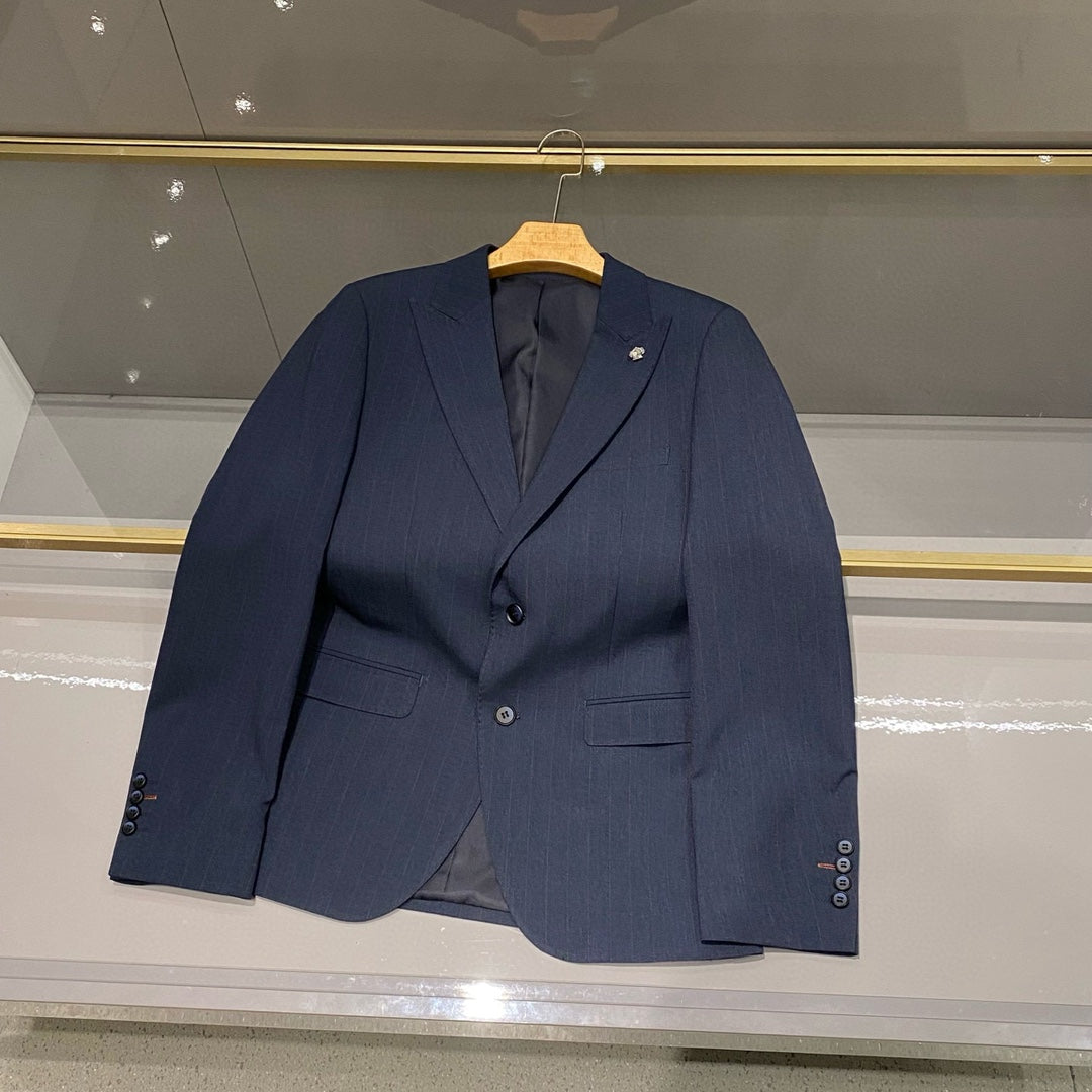 Loro Piana Men's Blue Striped Suit Set – 25FW