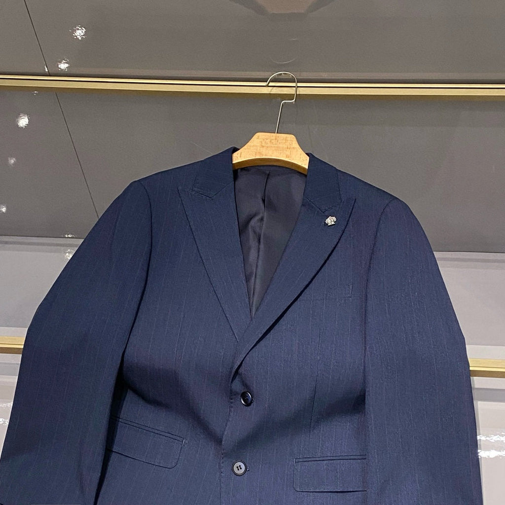 Loro Piana Men's Blue Striped Suit Set – 25FW
