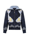 Louis Vuitton Mohair Knit Zipper Cardigan – 25SS